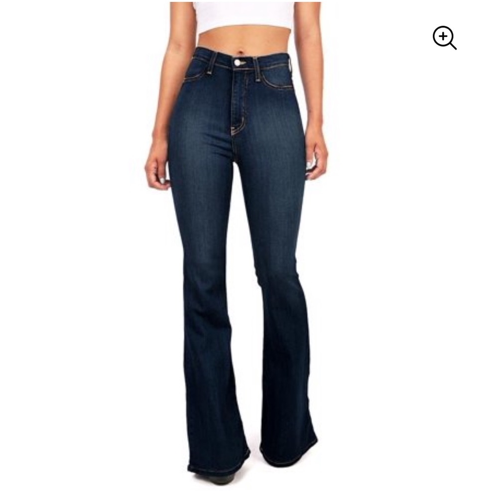 Bell Bottom High Waisted Jeans